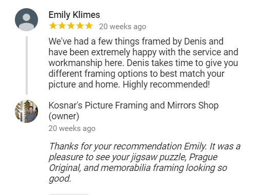 15th Testimonial